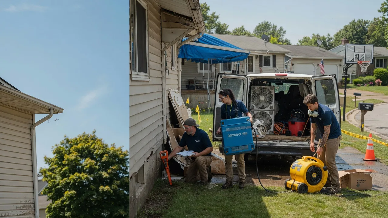 Ceiling Leak Cleanup in Mcintyre, PA near me