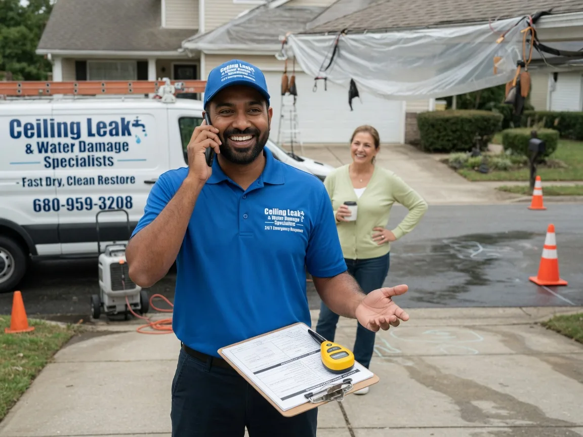Ceiling Leak Cleanup Mcintyre, PA FAQs